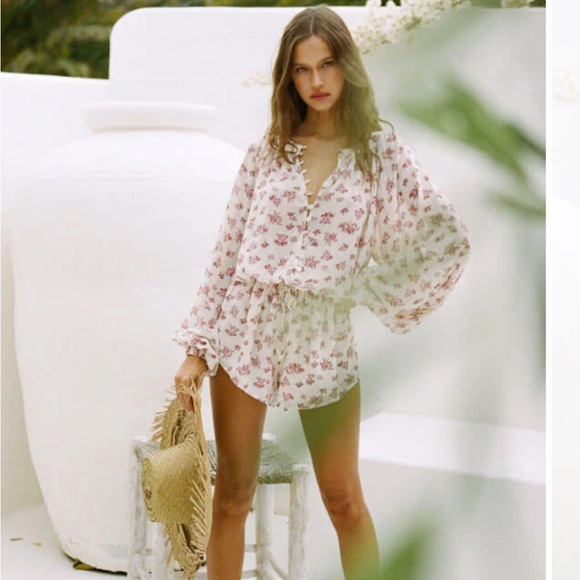 NWOT Sabo Skirt Elsa Playsuit Romper along Sleeve - Picture 2 of 11